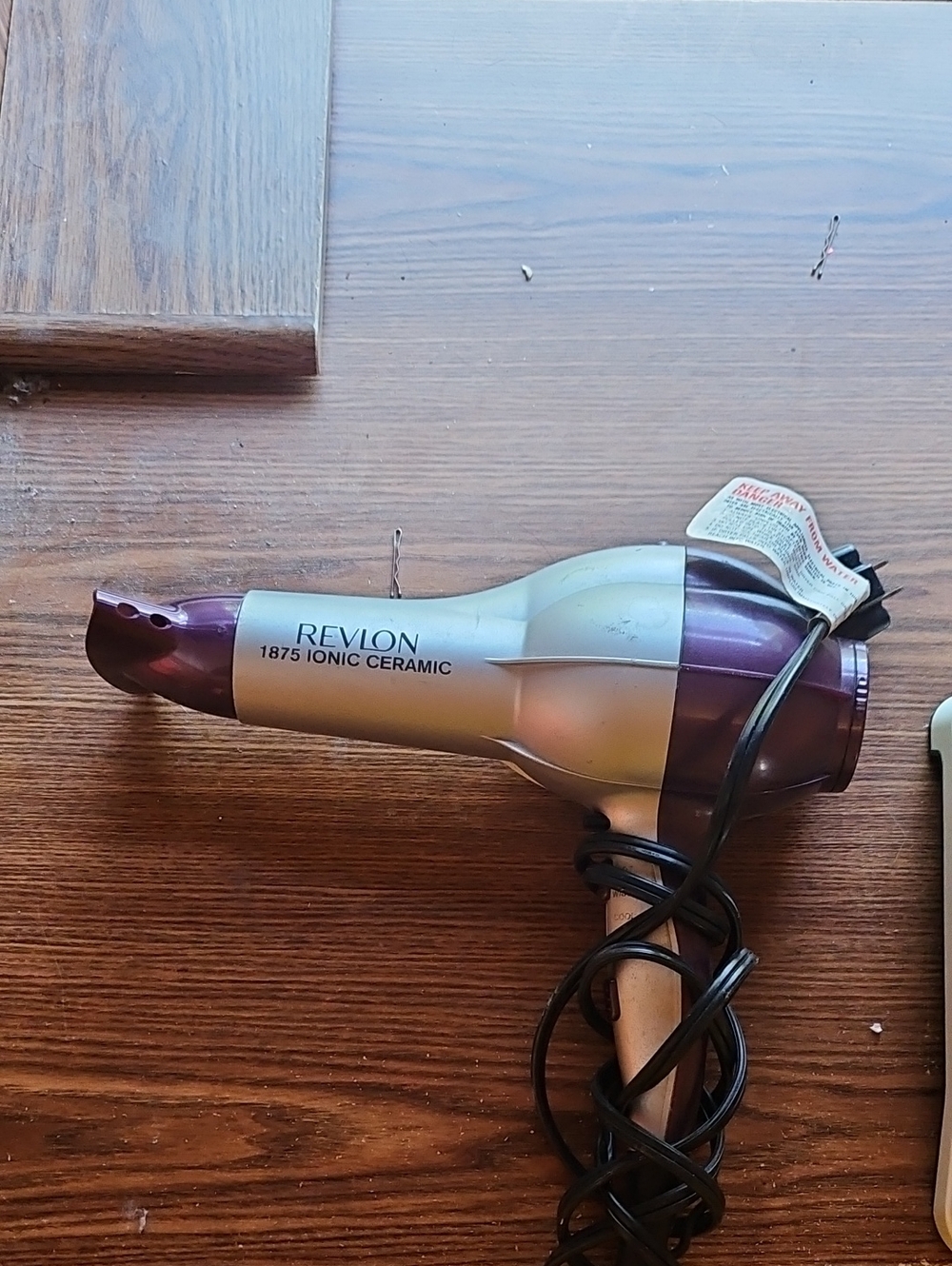 Revlon 1875 Ionic Ceramic Hair Dryer in Purple and Silver